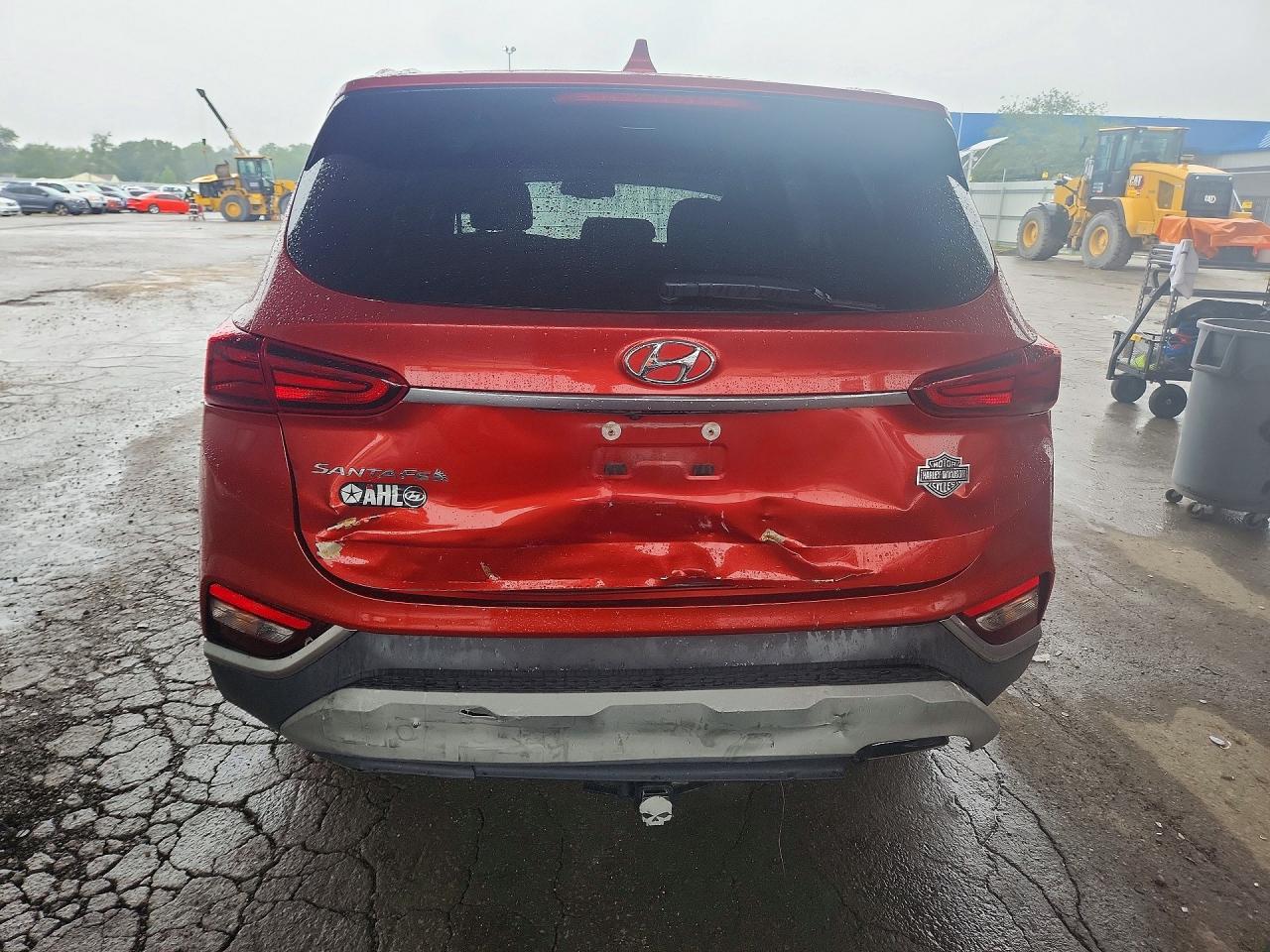 2020 Hyundai Santa Fe Sel Red vin: 5NMS33AD2LH196935