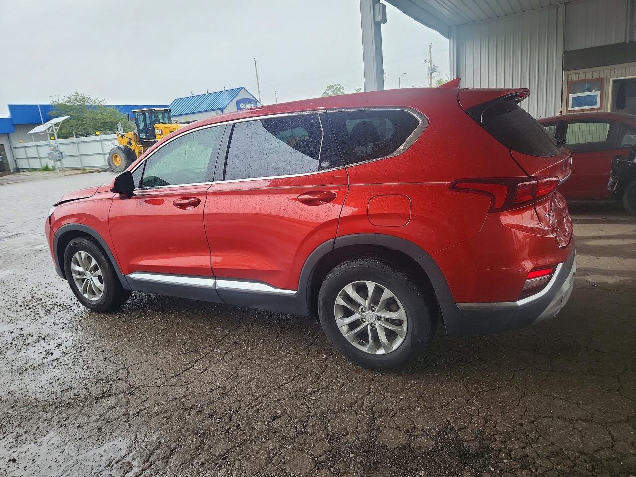 2020 Hyundai Santa Fe Sel Red vin: 5NMS33AD2LH196935