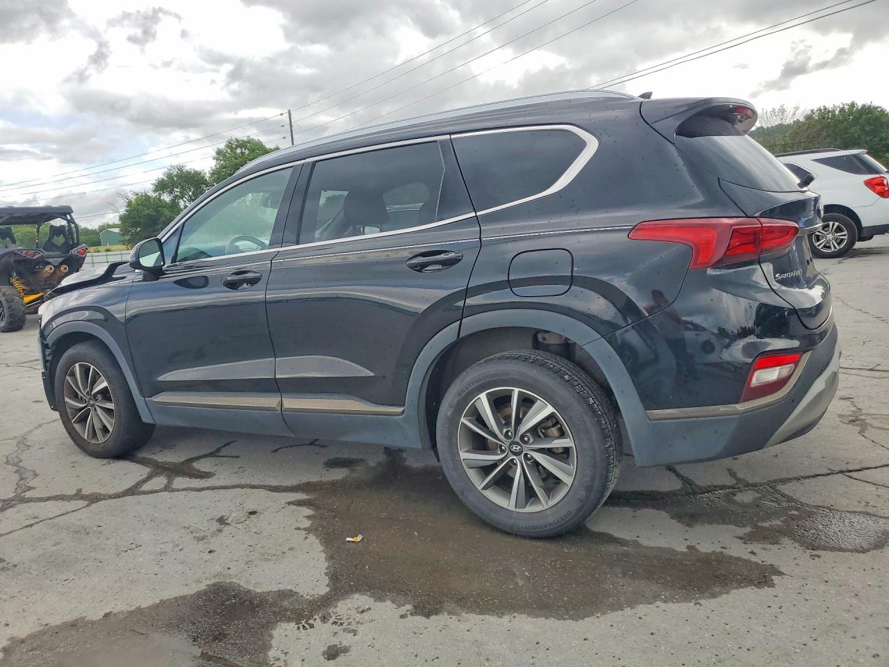 2019 Hyundai Santa Fe Sel Plus 2.4l Black vin: 5NMS33AD4KH013534