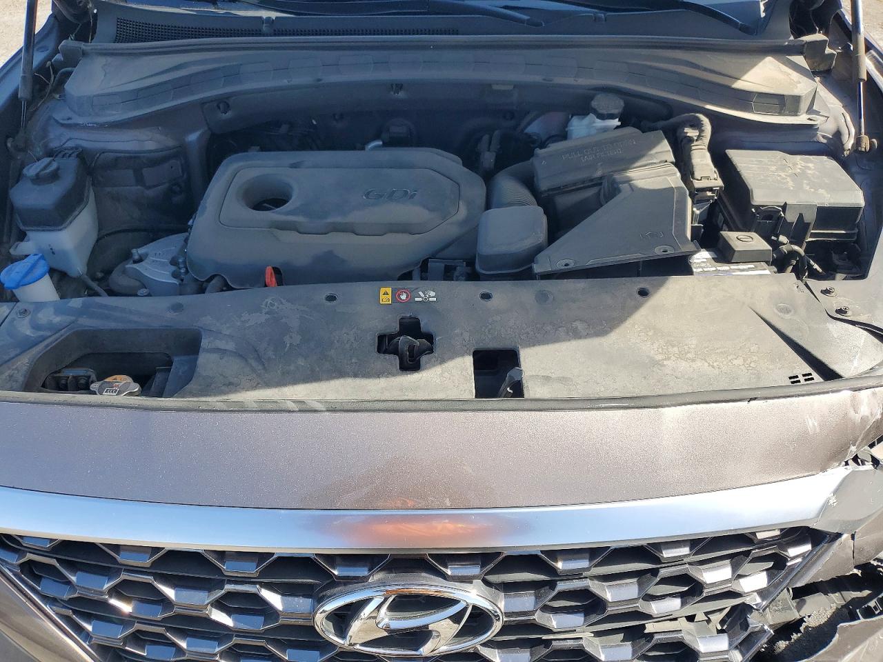 2020 Hyundai Santa Fe Sel Gray vin: 5NMS33AD4LH269335