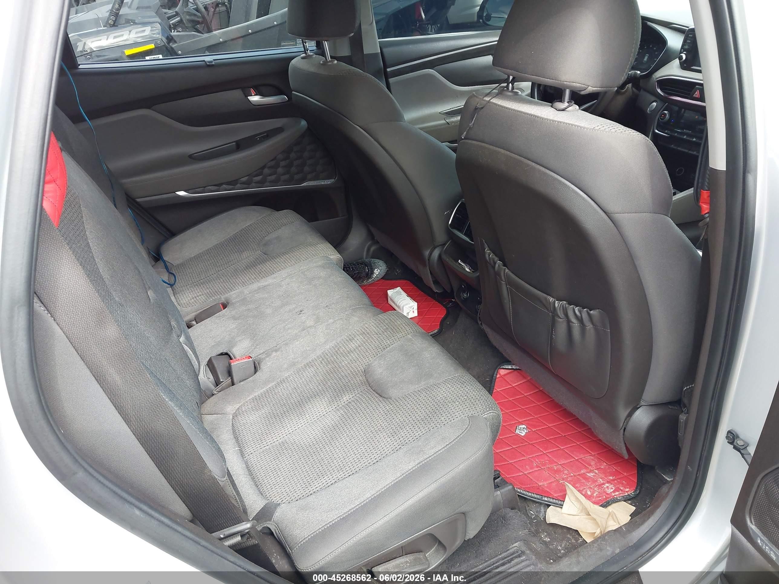 2019 Hyundai Santa Fe Sel Plus Silver vin: 5NMS33AD7KH002155