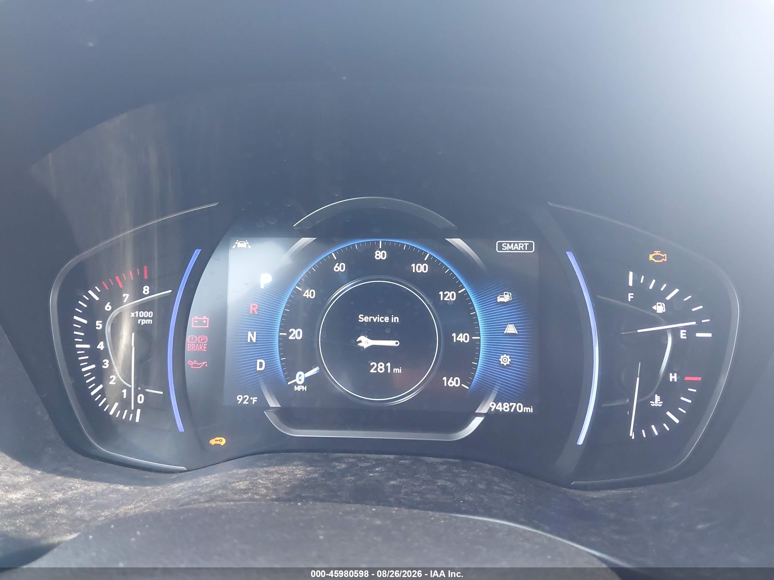 2020 Hyundai Santa Fe Sel Blue vin: 5NMS33AD7LH150355