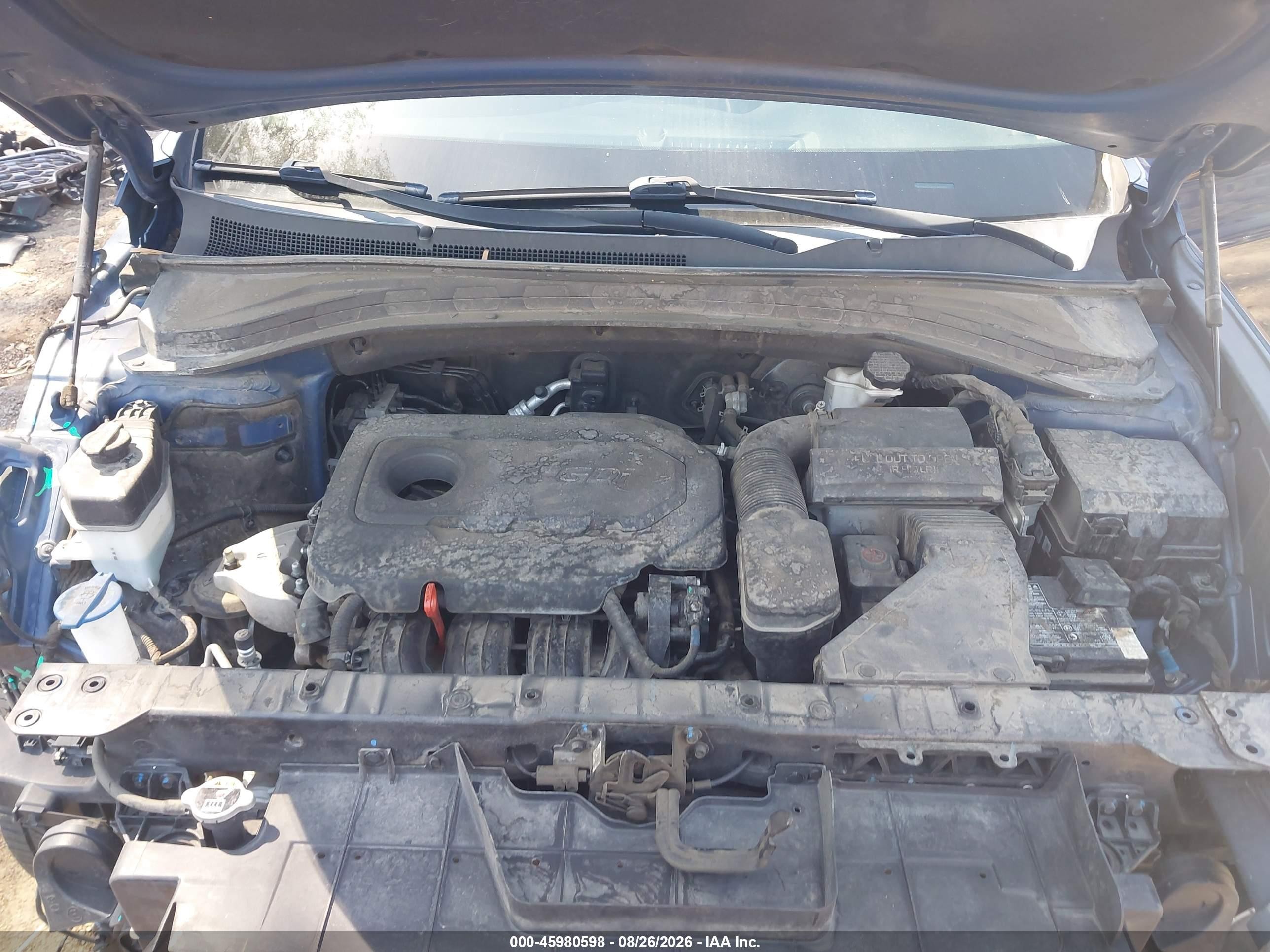 2020 Hyundai Santa Fe Sel Blue vin: 5NMS33AD7LH150355