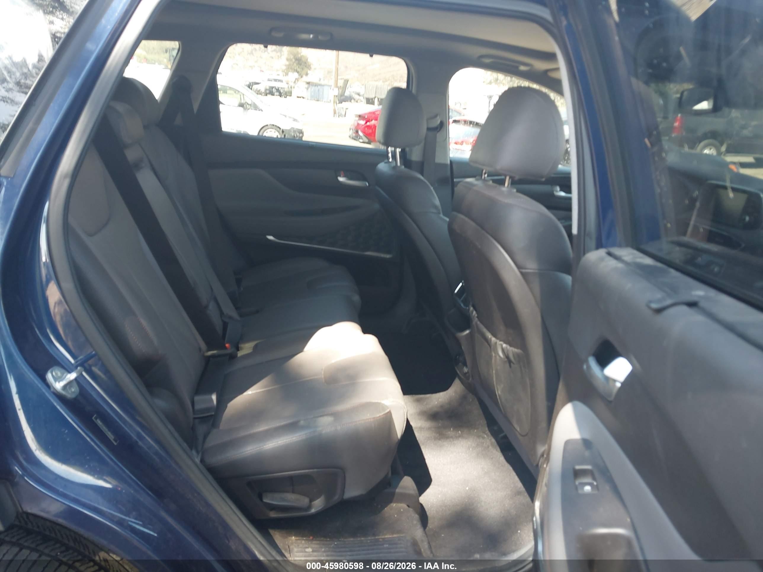 2020 Hyundai Santa Fe Sel Blue vin: 5NMS33AD7LH150355
