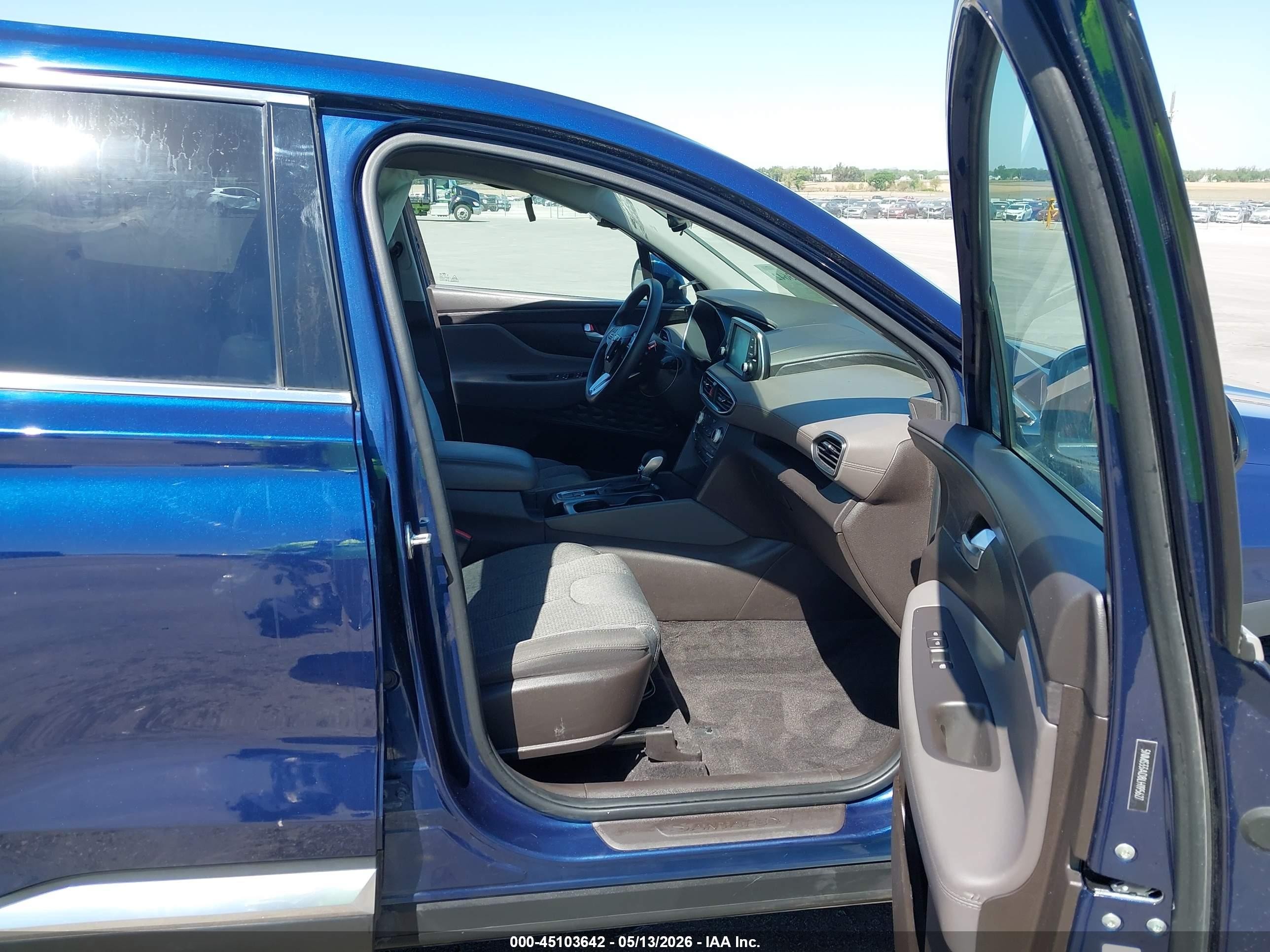 2020 Hyundai Santa Fe Sel Blue vin: 5NMS33AD8LH195627