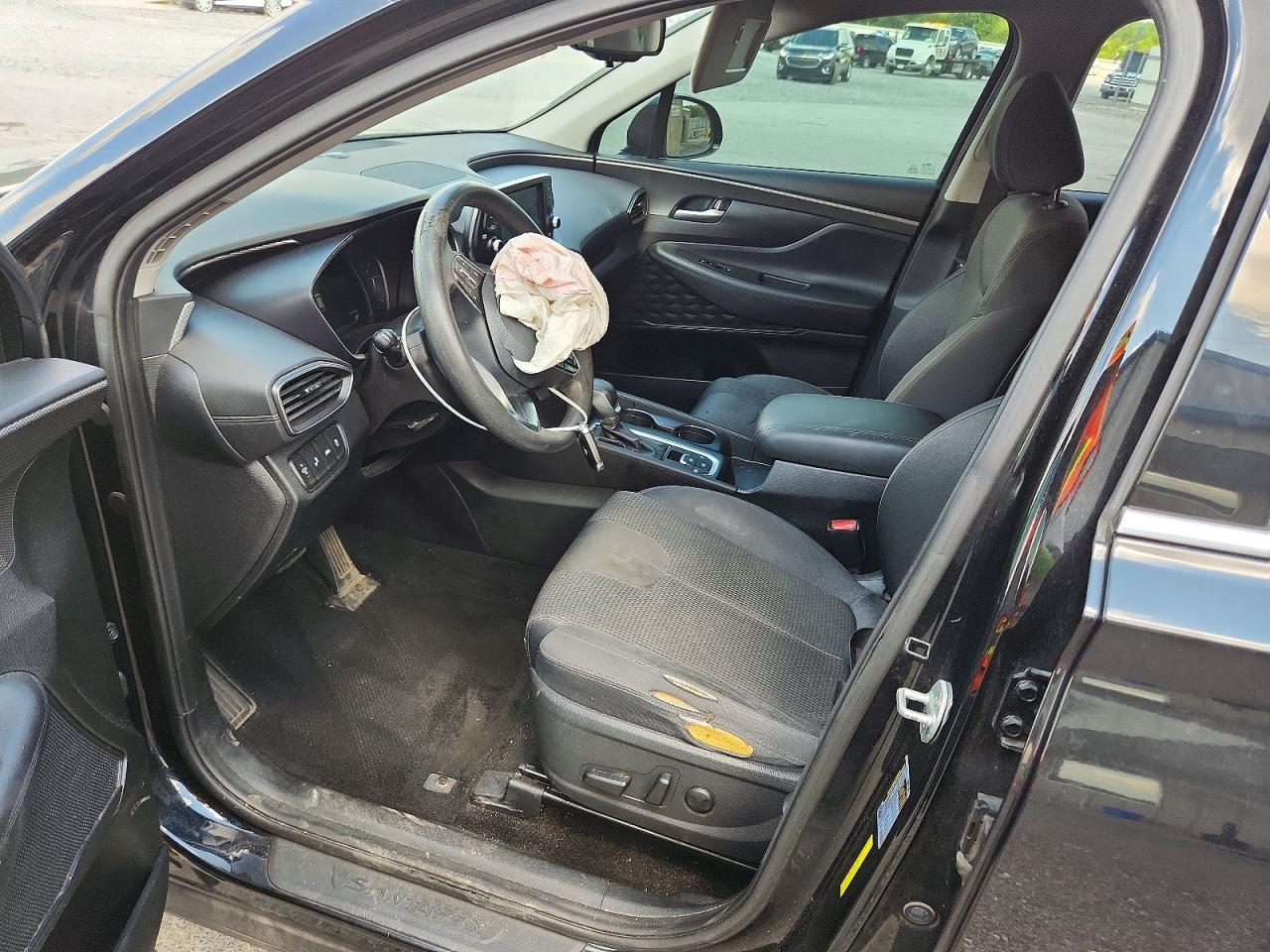 2019 Hyundai Santa Fe Sel 2.4l Black vin: 5NMS33AD9KH069159