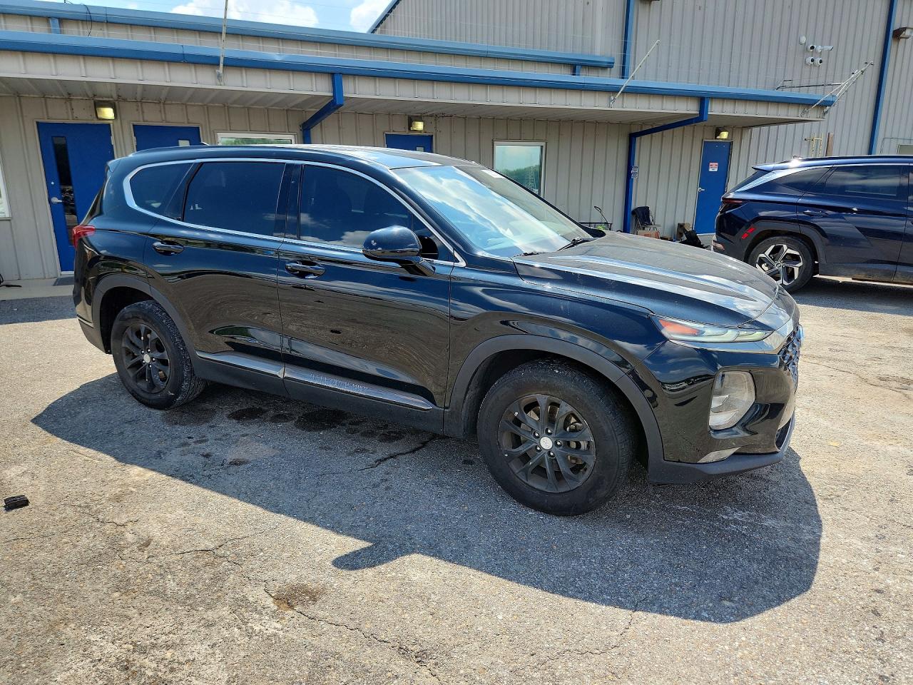 2019 Hyundai Santa Fe Sel 2.4l Black vin: 5NMS33AD9KH069159