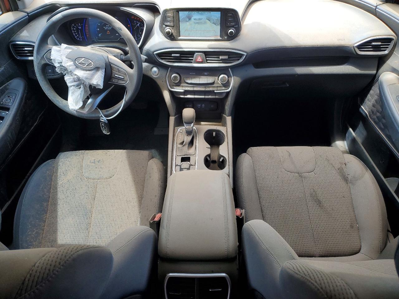 2020 Hyundai Santa Fe Sel Оранжевый vin: 5NMS33AD9LH205002