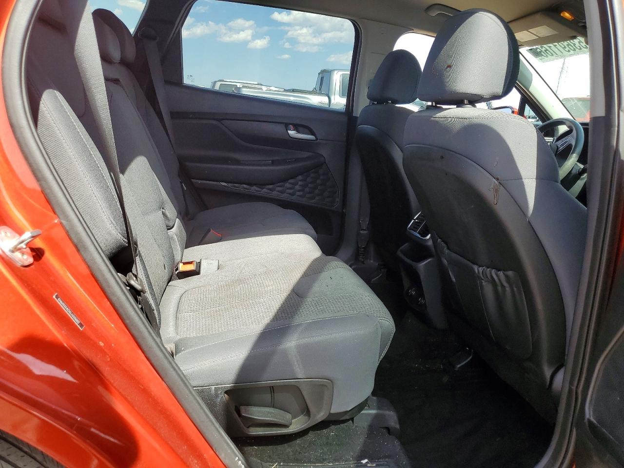 2020 Hyundai Santa Fe Sel Оранжевый vin: 5NMS33AD9LH205002
