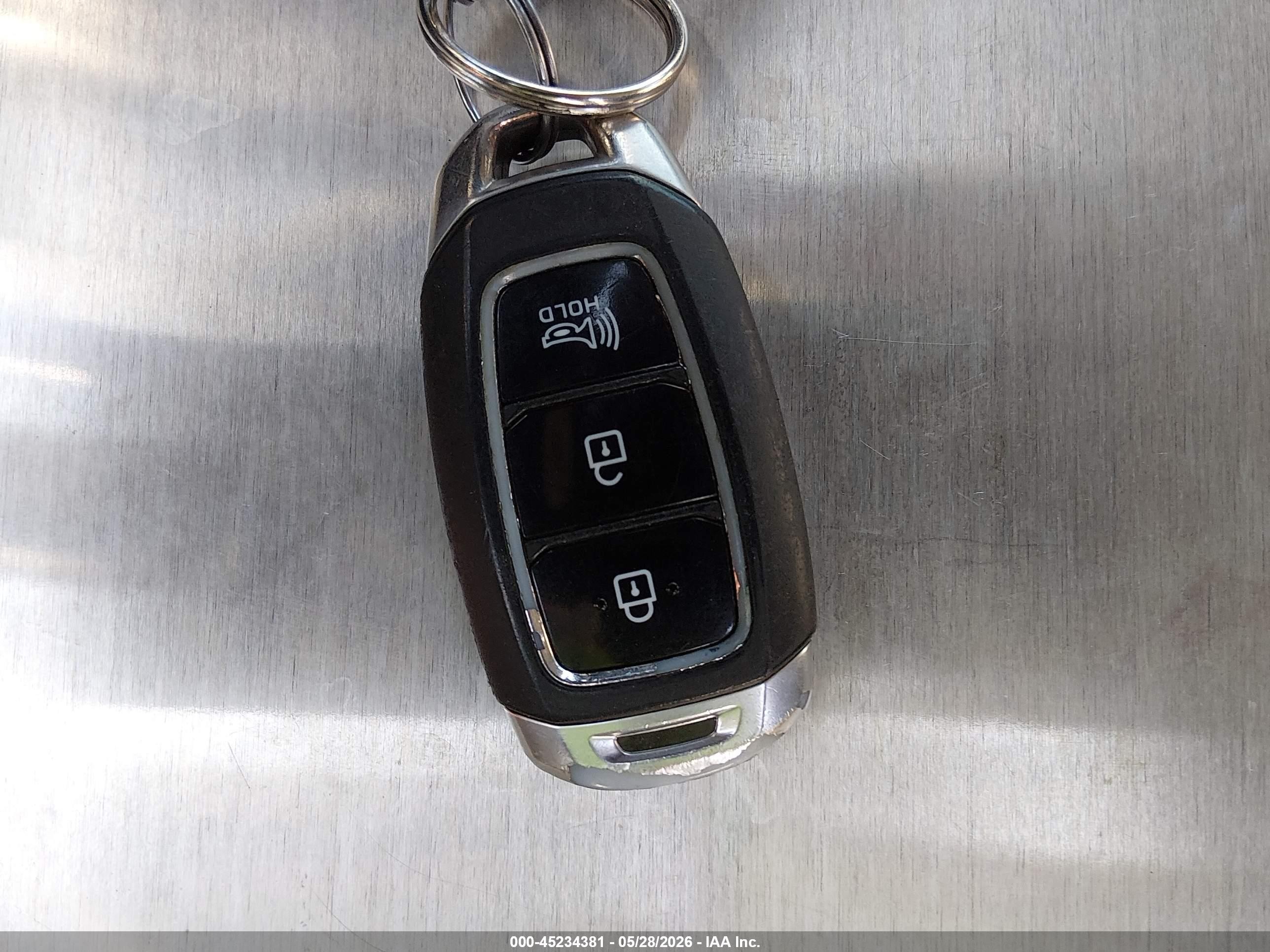 2020 Hyundai Santa Fe Sel Серый vin: 5NMS33AD9LH217912