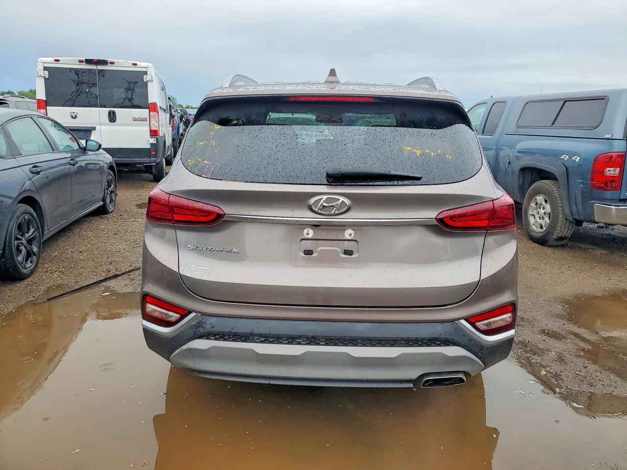 2019 Hyundai Santa Fe Sel Plus 2.4l Коричневый vin: 5NMS33ADXKH049051