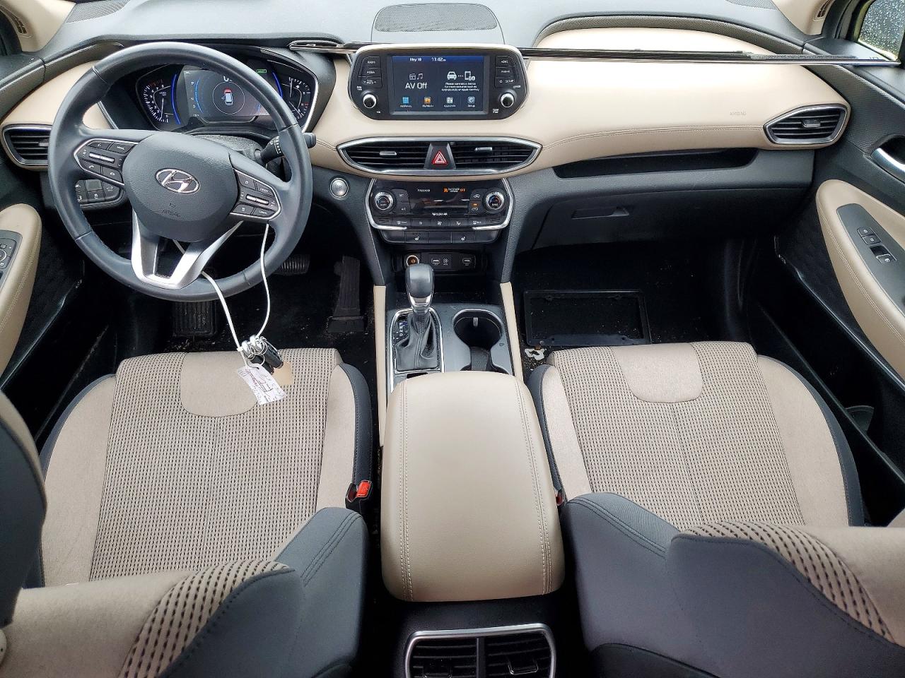 2019 Hyundai Santa Fe Sel Plus 2.4l Коричневый vin: 5NMS33ADXKH049051