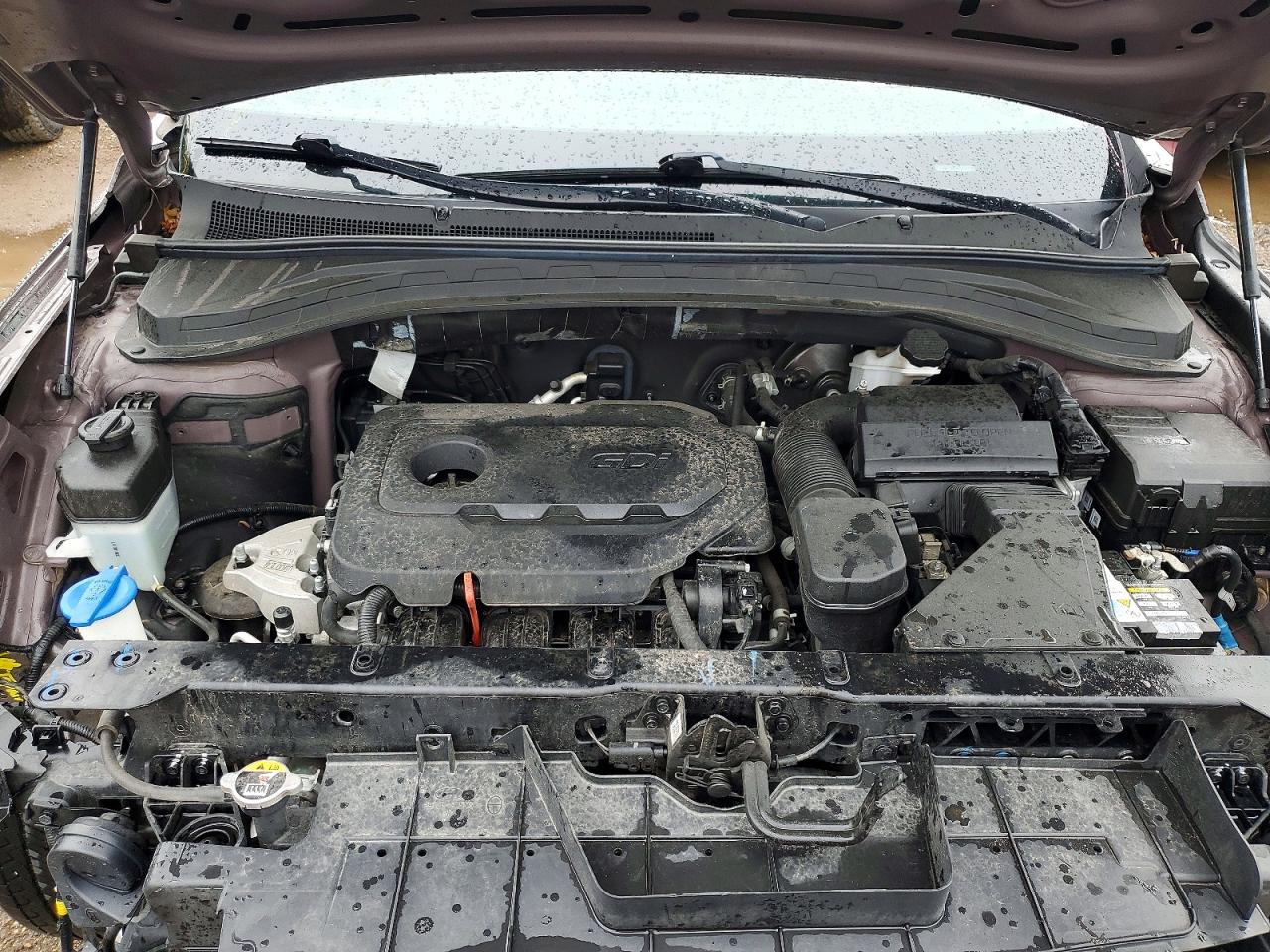 2019 Hyundai Santa Fe Sel Plus 2.4l Коричневый vin: 5NMS33ADXKH049051