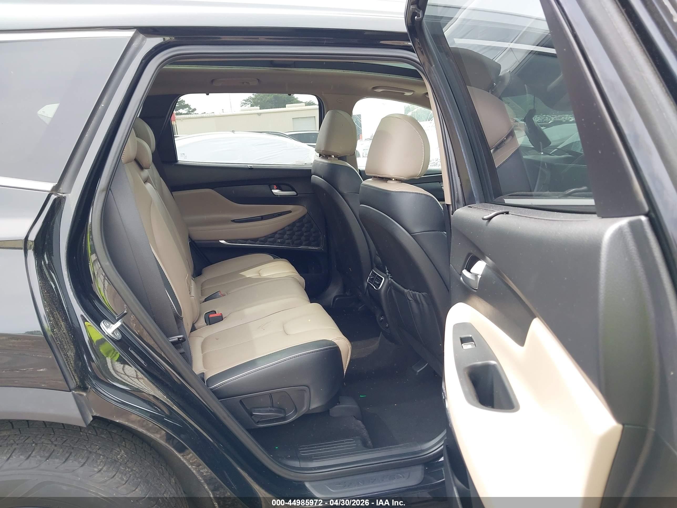 2022 Hyundai Santa Fe Sel Black vin: 5NMS34AJ7NH474940
