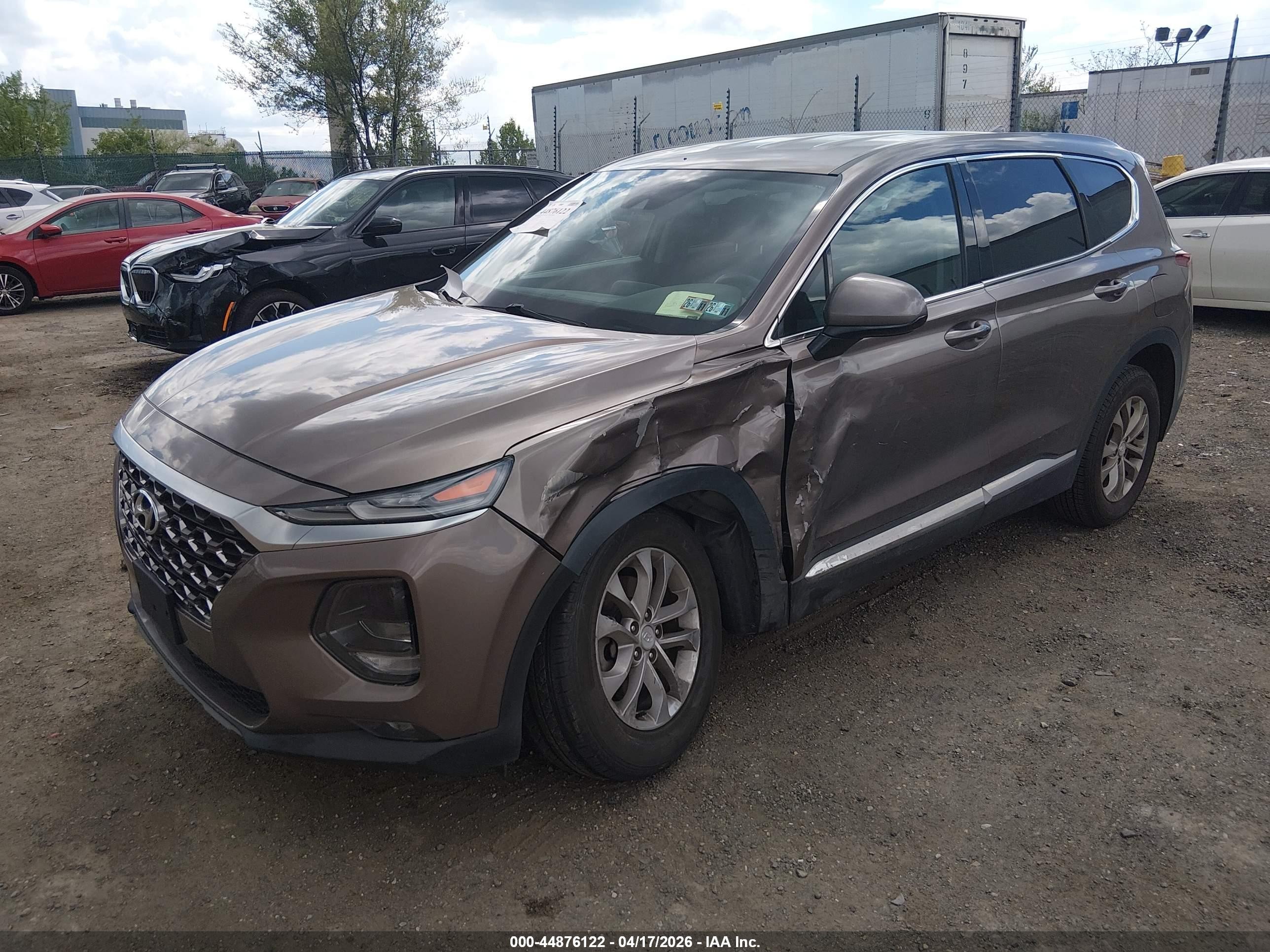 2020 Hyundai Santa Fe Sel Коричневый vin: 5NMS3CAD0LH222626
