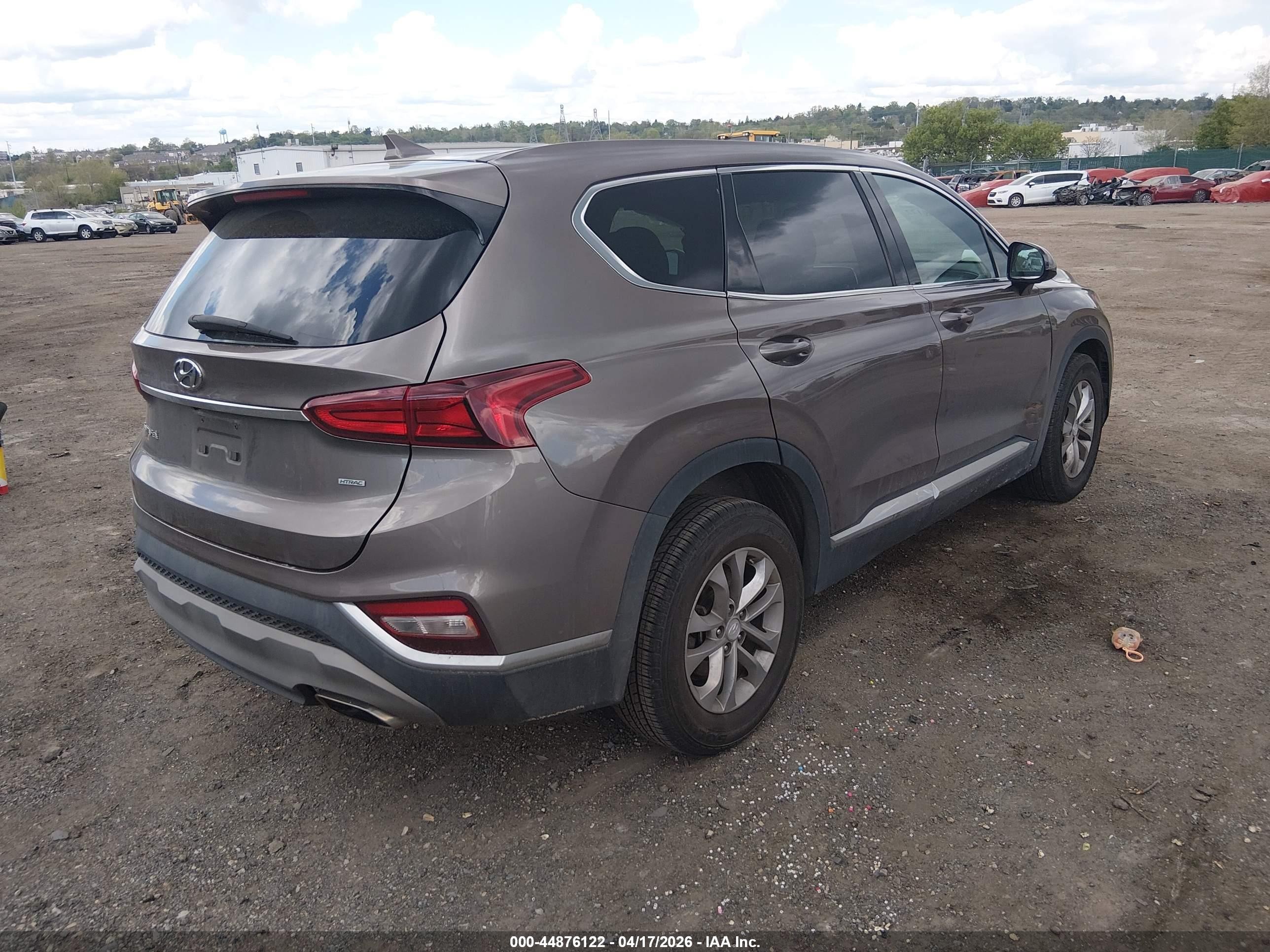 2020 Hyundai Santa Fe Sel Коричневый vin: 5NMS3CAD0LH222626