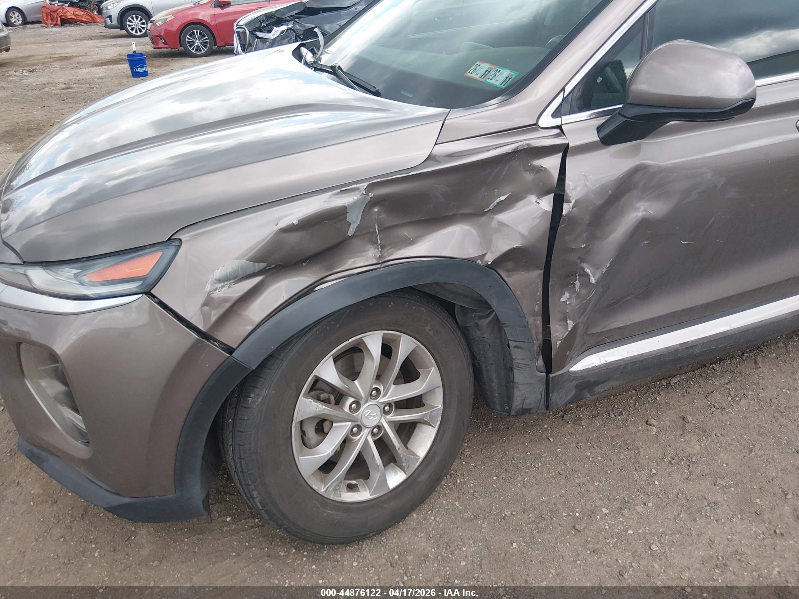 2020 Hyundai Santa Fe Sel Коричневый vin: 5NMS3CAD0LH222626