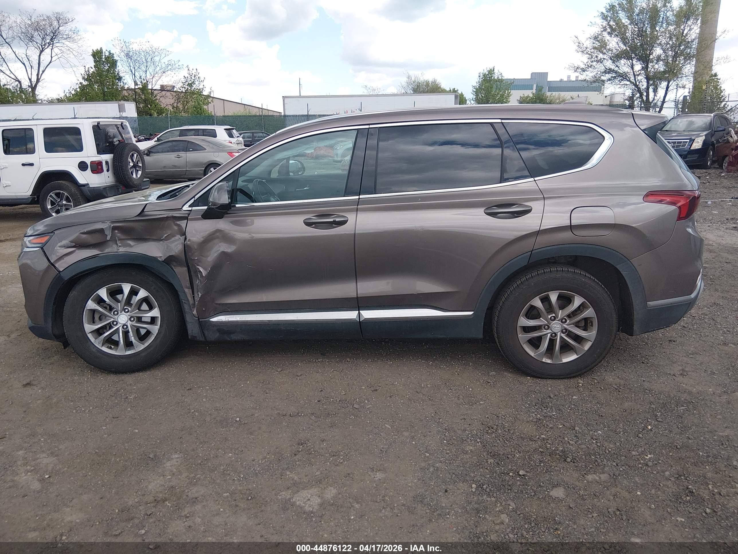 2020 Hyundai Santa Fe Sel Коричневый vin: 5NMS3CAD0LH222626