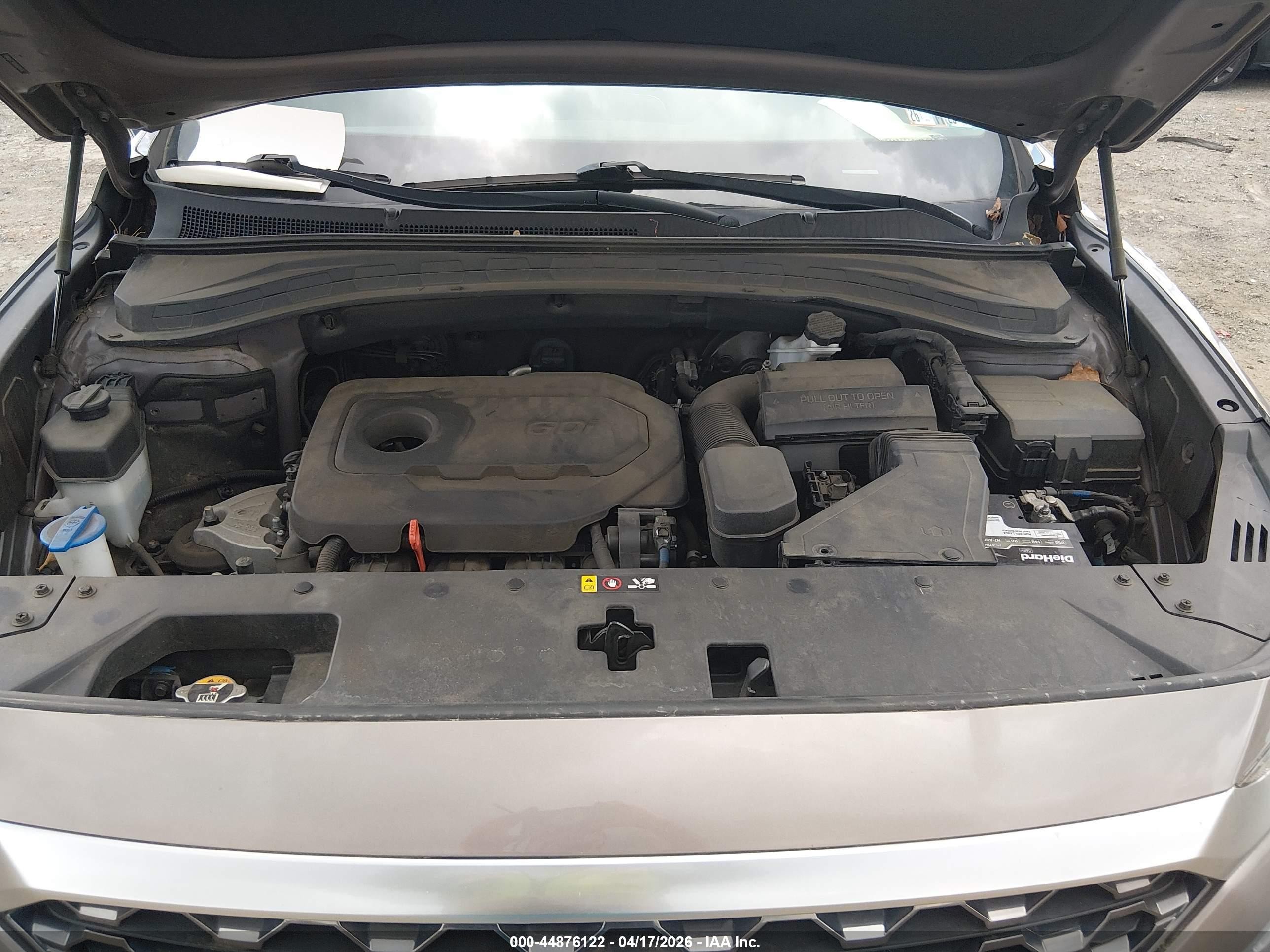 2020 Hyundai Santa Fe Sel Коричневый vin: 5NMS3CAD0LH222626