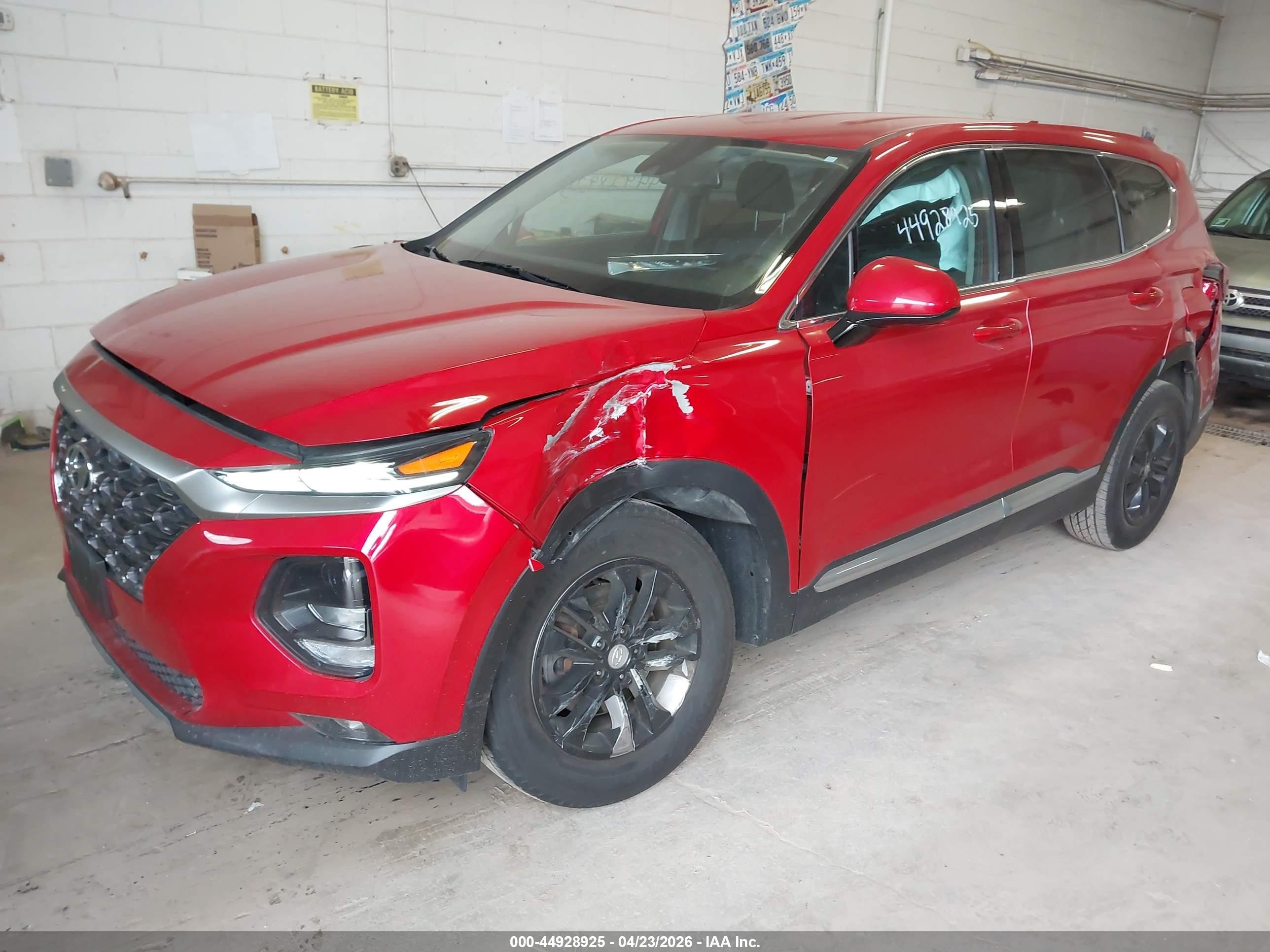 2020 Hyundai Santa Fe Sel Black vin: 5NMS3CAD0LH231150