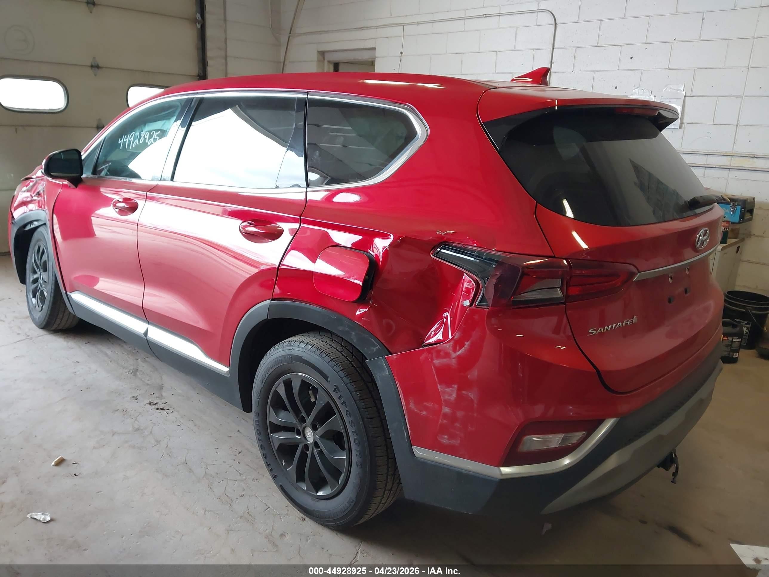 2020 Hyundai Santa Fe Sel Black vin: 5NMS3CAD0LH231150