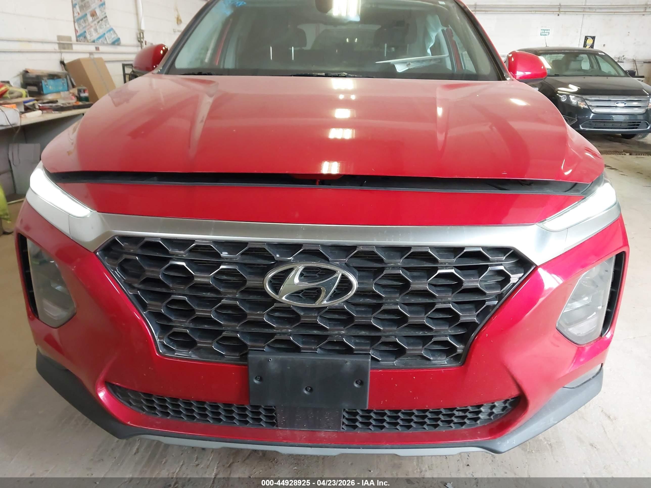 2020 Hyundai Santa Fe Sel Black vin: 5NMS3CAD0LH231150