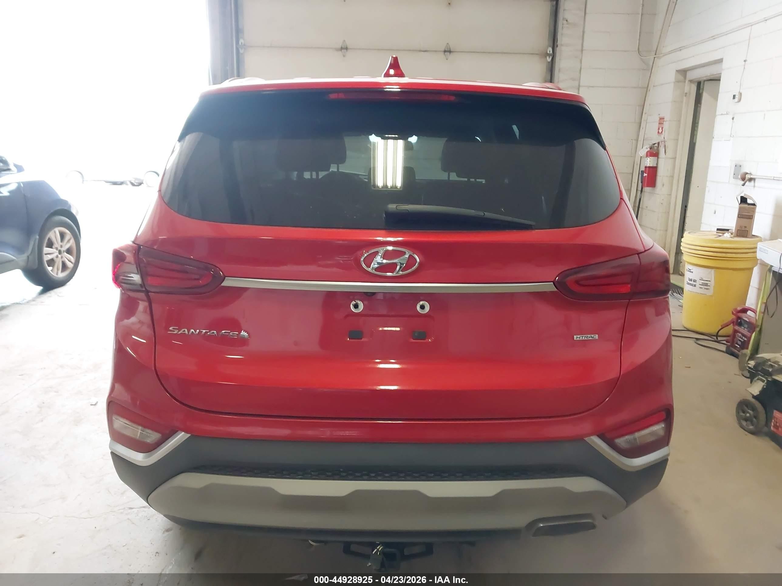 2020 Hyundai Santa Fe Sel Black vin: 5NMS3CAD0LH231150