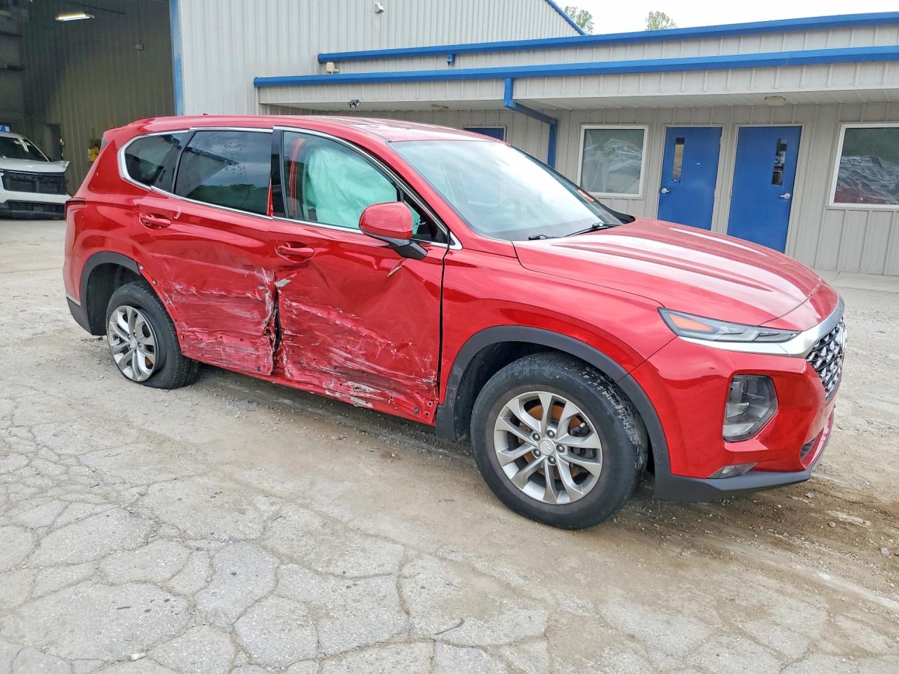 2020 Hyundai Santa Fe Sel Red vin: 5NMS3CAD2LH303885