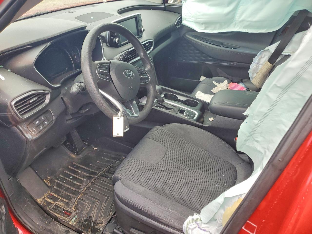 2020 Hyundai Santa Fe Sel Red vin: 5NMS3CAD2LH303885