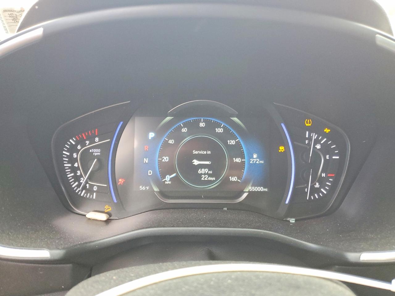2020 Hyundai Santa Fe Sel Red vin: 5NMS3CAD2LH303885