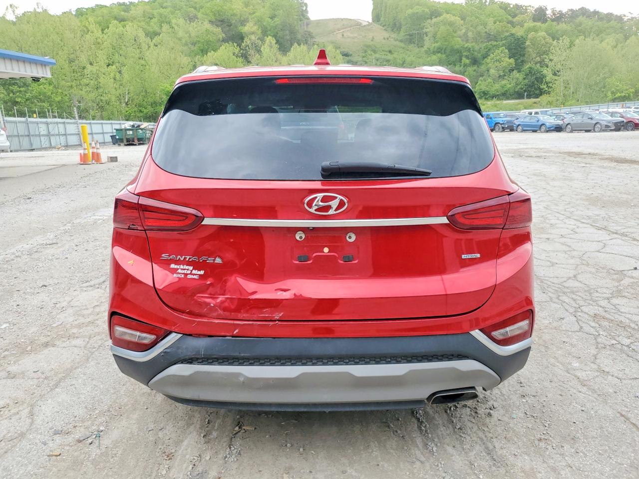 2020 Hyundai Santa Fe Sel Red vin: 5NMS3CAD2LH303885