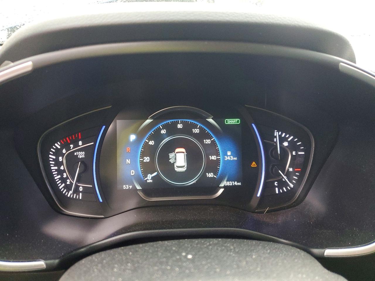 2020 Hyundai Santa Fe Sel Blue vin: 5NMS3CAD4LH277063