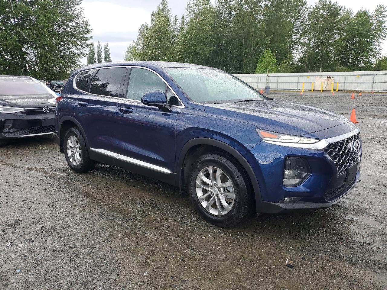 2020 Hyundai Santa Fe Sel Blue vin: 5NMS3CAD4LH277063