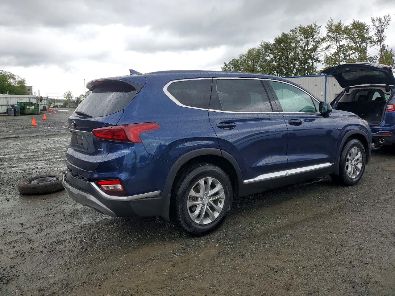 2020 Hyundai Santa Fe Sel Blue vin: 5NMS3CAD4LH277063