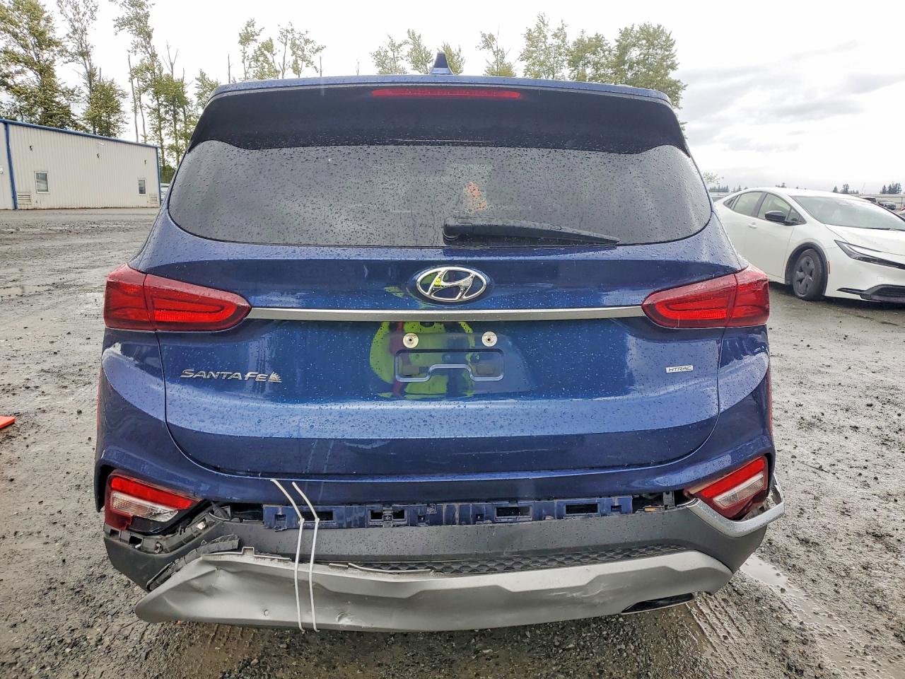 2020 Hyundai Santa Fe Sel Blue vin: 5NMS3CAD4LH277063