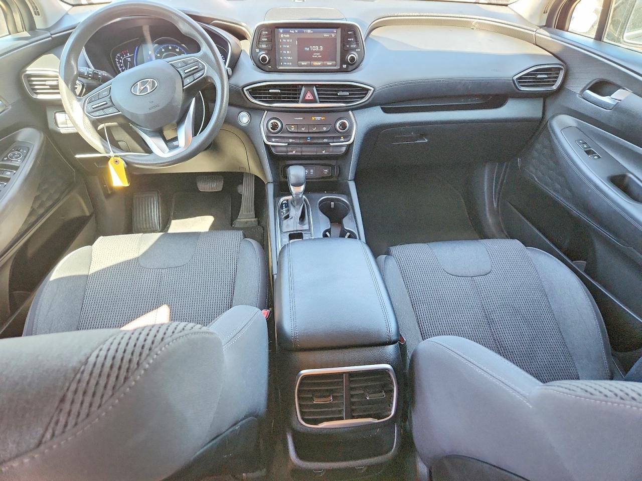 2020 Hyundai Santa Fe Sel Black vin: 5NMS3CAD7LH192590