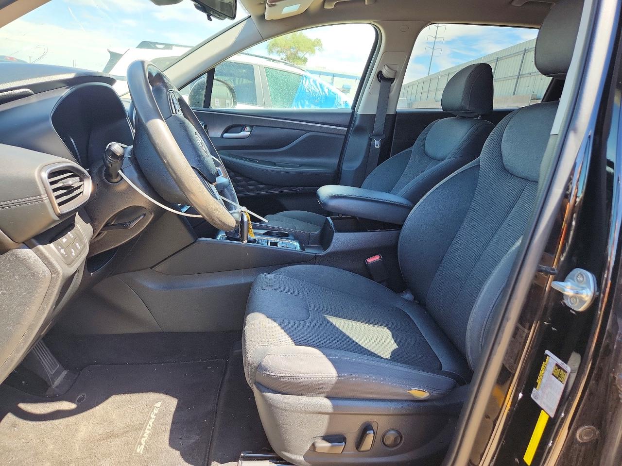 2020 Hyundai Santa Fe Sel Black vin: 5NMS3CAD7LH192590