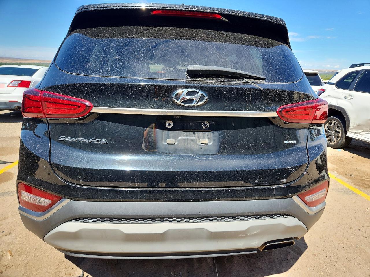 2020 Hyundai Santa Fe Sel Black vin: 5NMS3CAD7LH192590