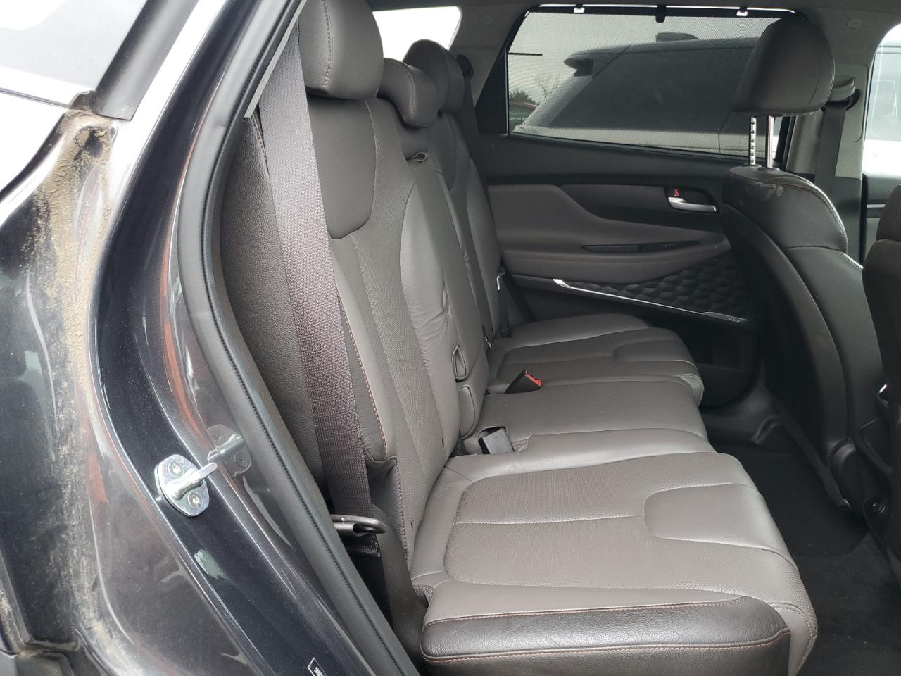 2020 Hyundai Santa Fe Sel Gray vin: 5NMS3CAD8LH265160