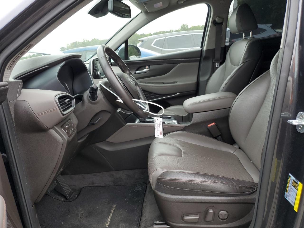 2020 Hyundai Santa Fe Sel Gray vin: 5NMS3CAD8LH265160