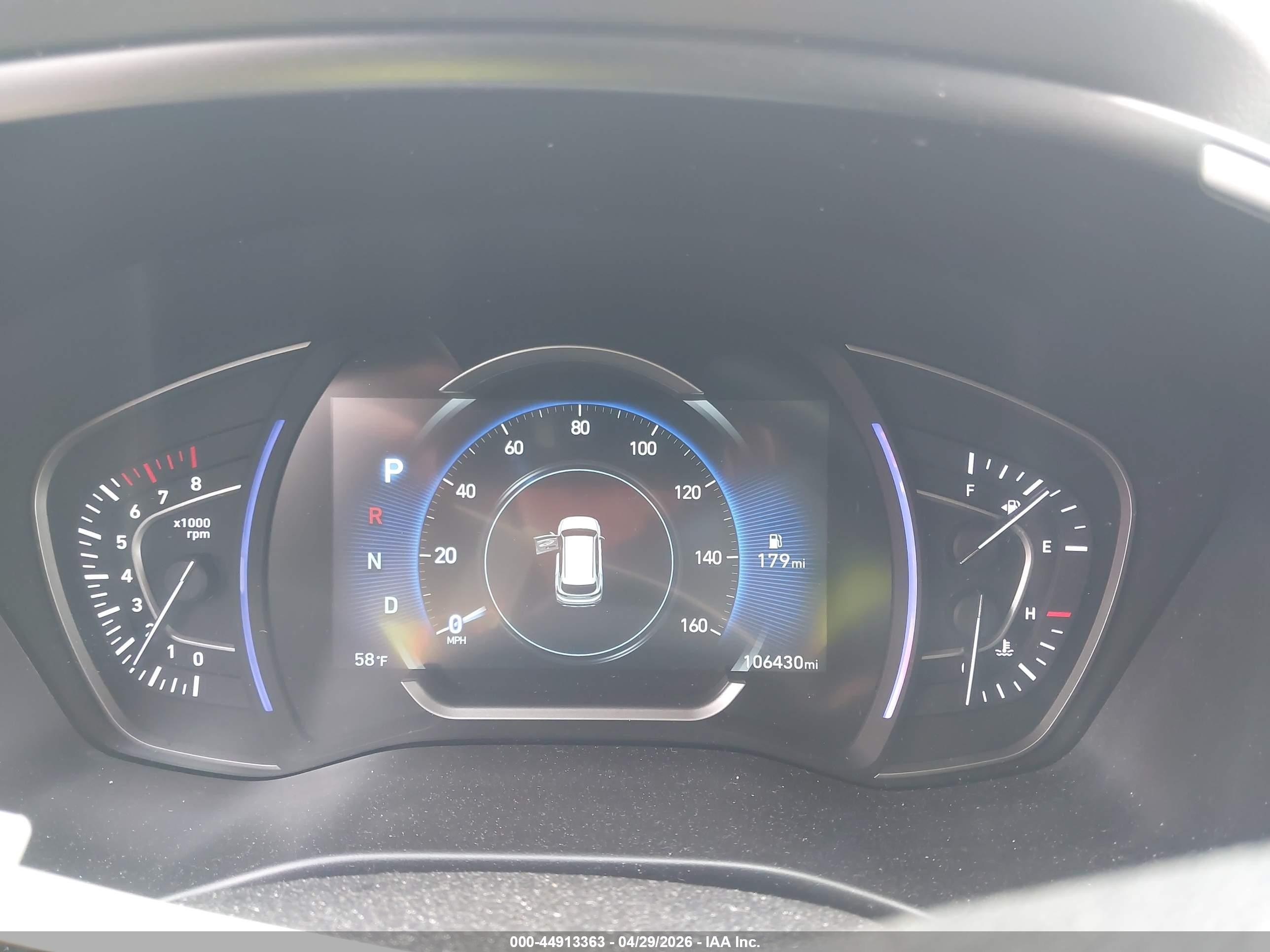 2019 Hyundai Santa Fe Sel Plus Gray vin: 5NMS3CAD9KH052412