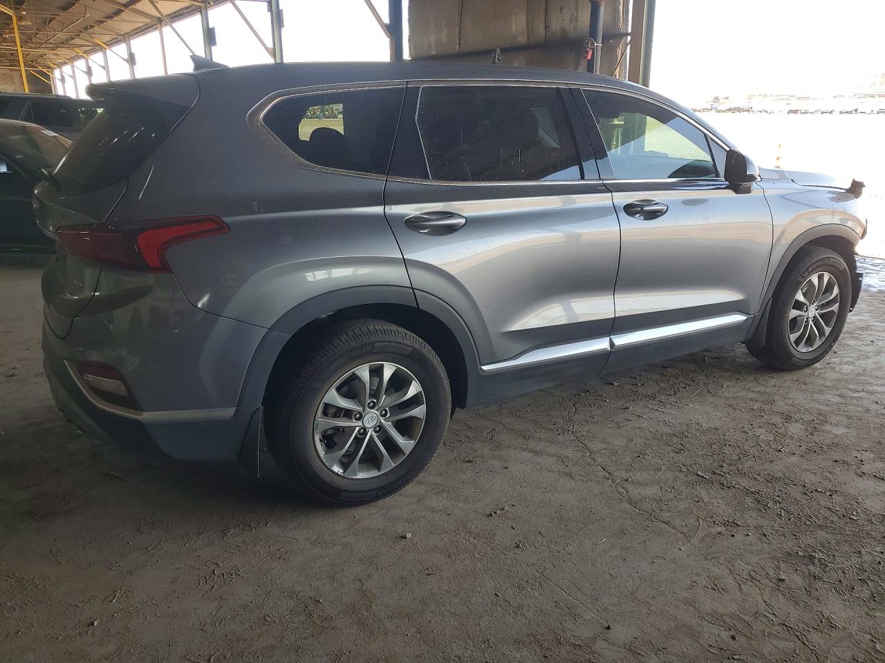 2020 Hyundai Santa Fe Sel Gray vin: 5NMS3CADXLH147613