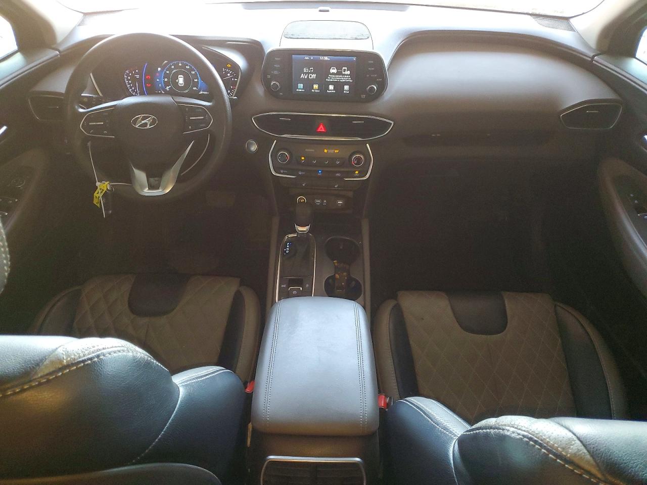 2020 Hyundai Santa Fe Sel Gray vin: 5NMS3CADXLH147613
