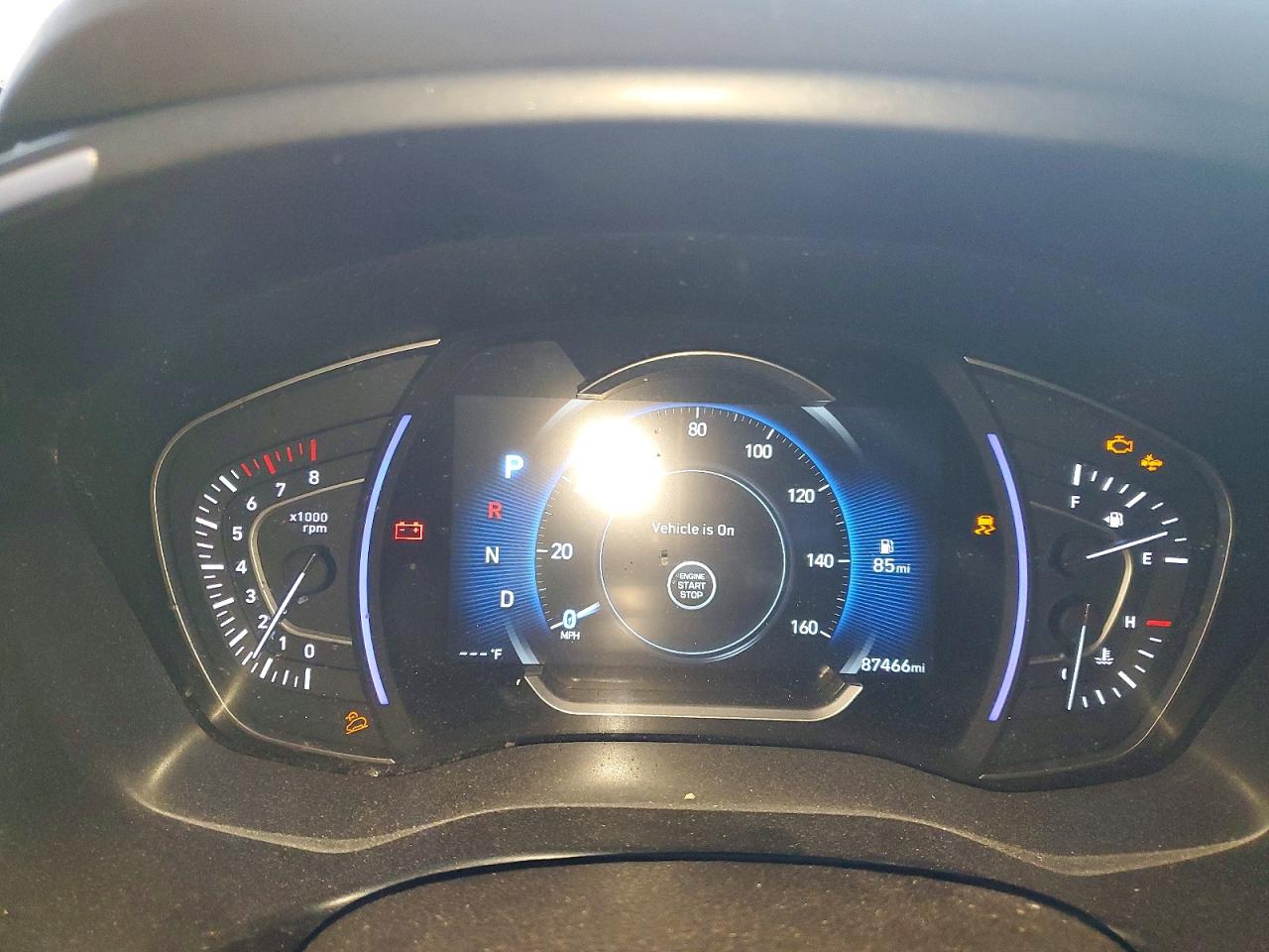 2020 Hyundai Santa Fe Sel Gray vin: 5NMS3CADXLH147613