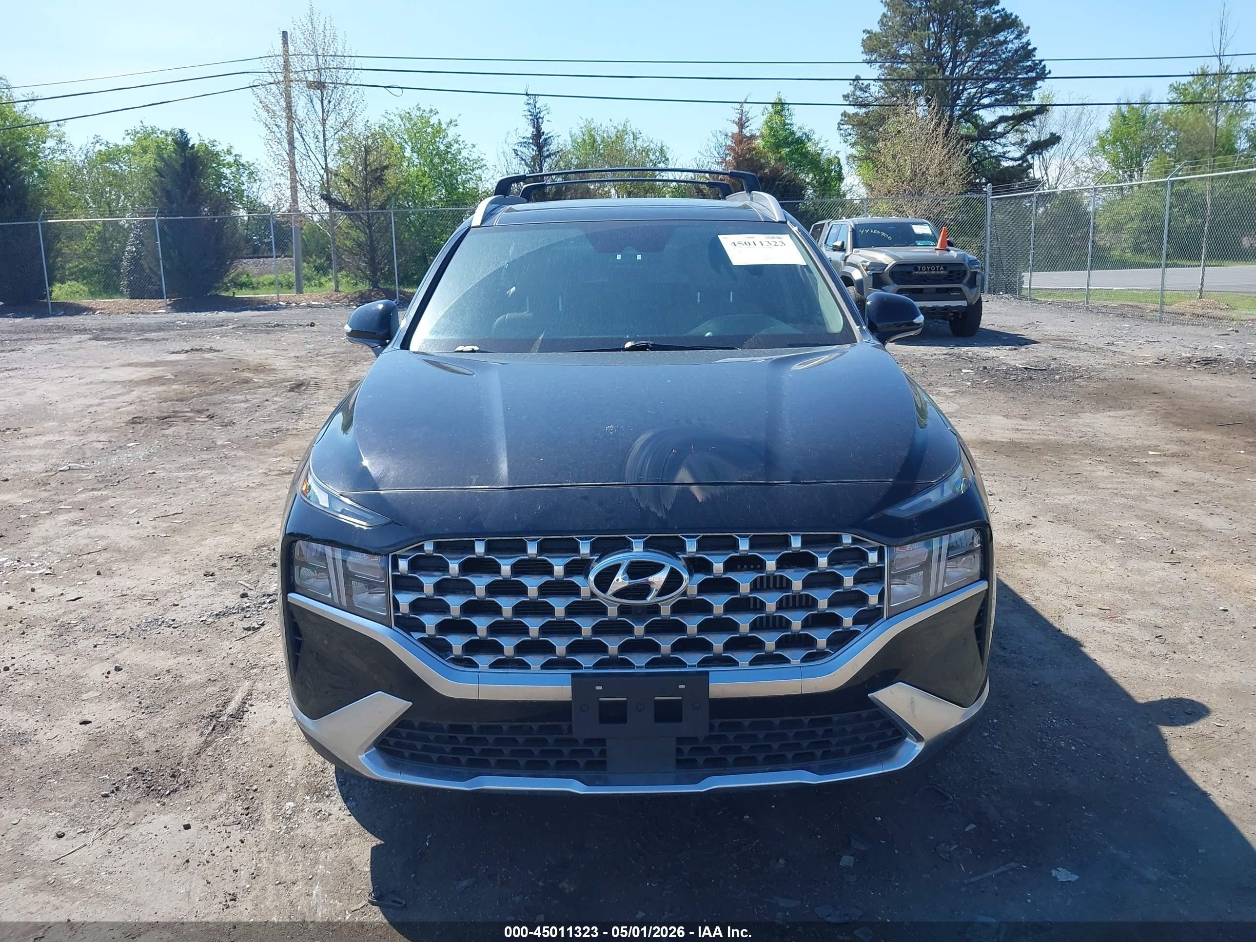 2023 Hyundai Santa Fe Hybrid Sel Premium Black vin: 5NMS3DA18PH009747