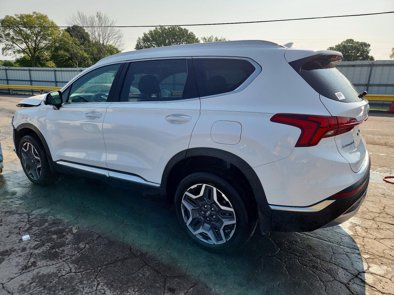 2023 Hyundai Santa Fe Sel Premium White vin: 5NMS3DA19PH015914