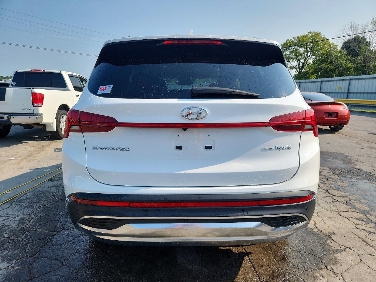 2023 Hyundai Santa Fe Sel Premium White vin: 5NMS3DA19PH015914