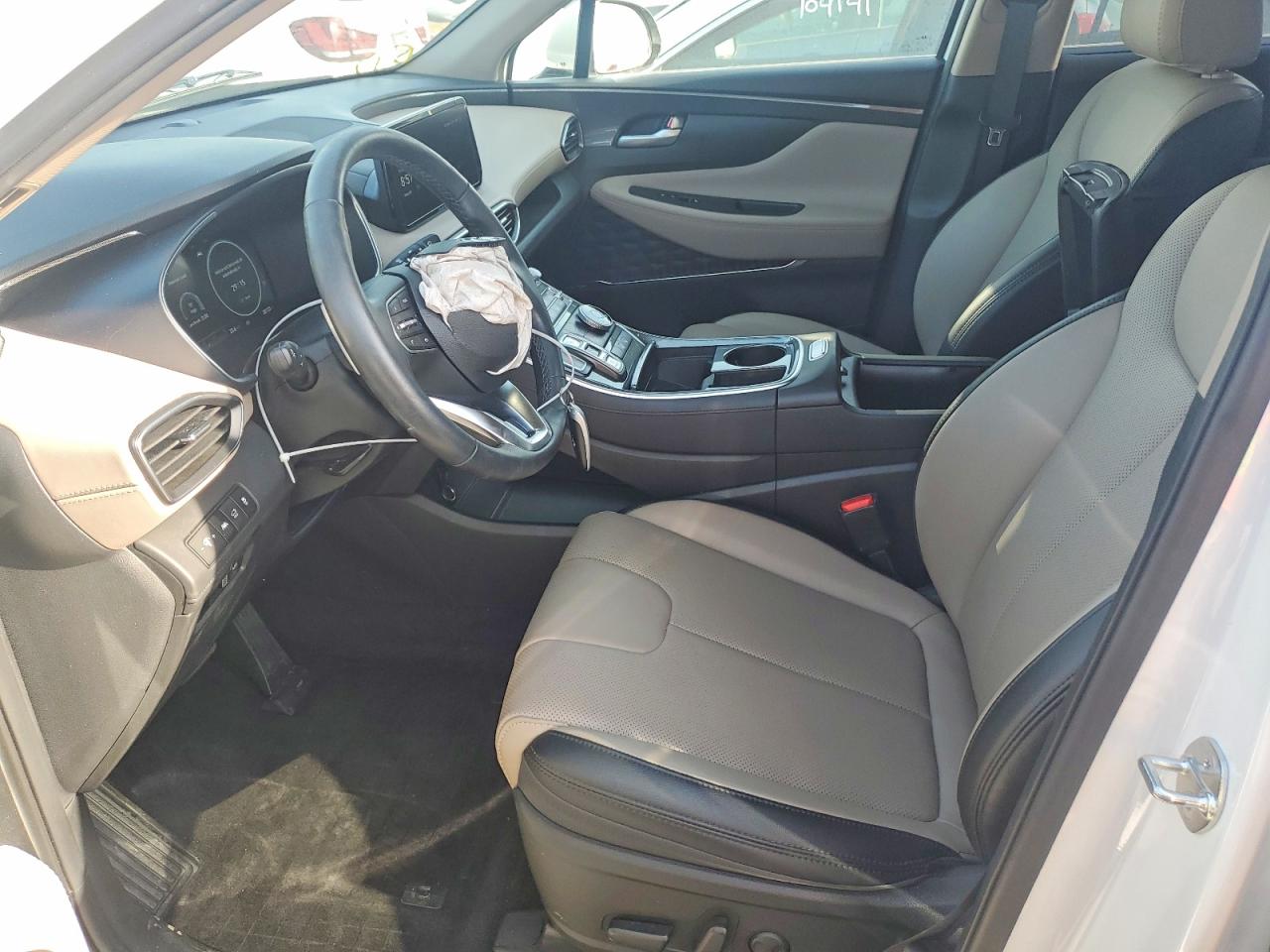 2023 Hyundai Santa Fe Sel Premium White vin: 5NMS3DA19PH015914
