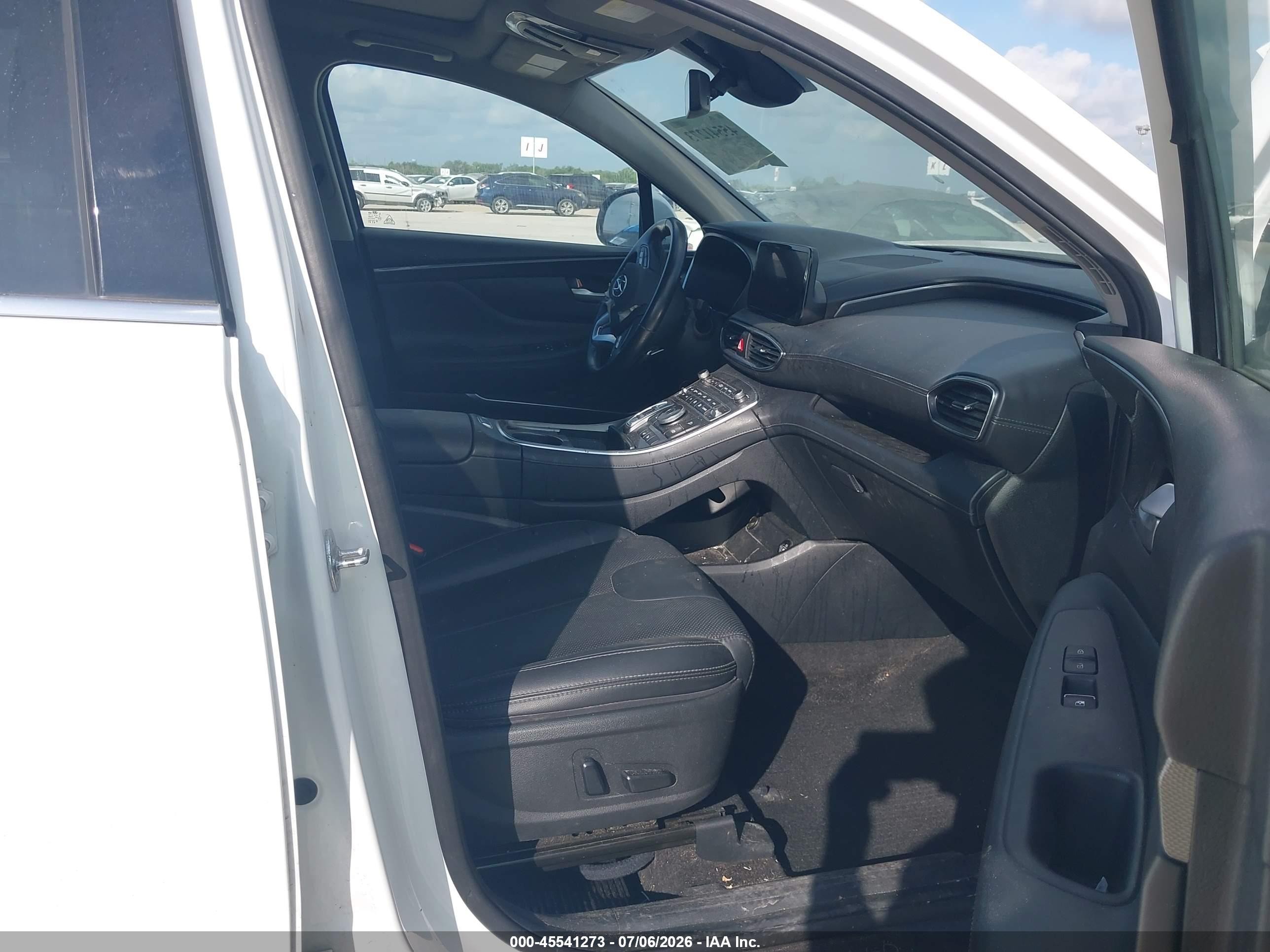 2023 Hyundai Santa Fe Sel White vin: 5NMS3DAJ0PH534303