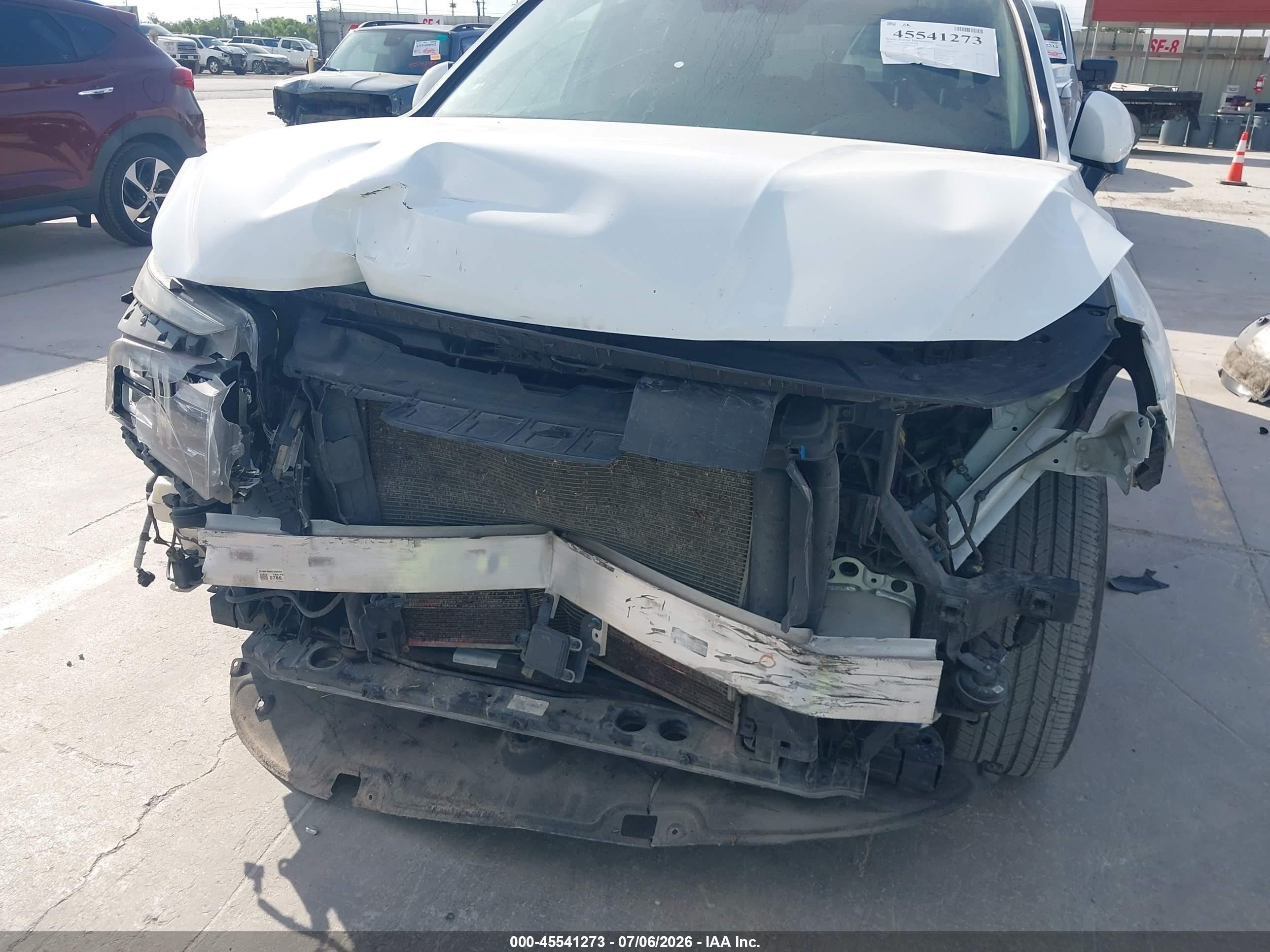 2023 Hyundai Santa Fe Sel White vin: 5NMS3DAJ0PH534303